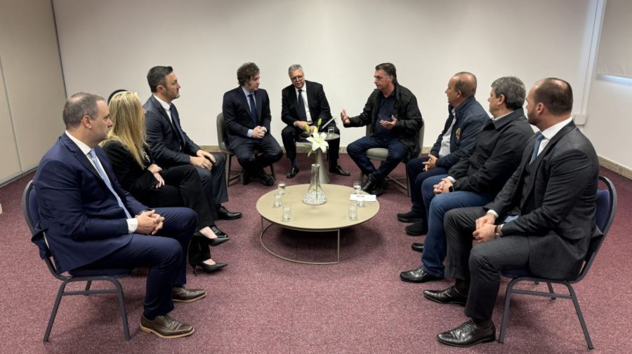 Javier Milei y Jair Bolsonaro en Camboriu