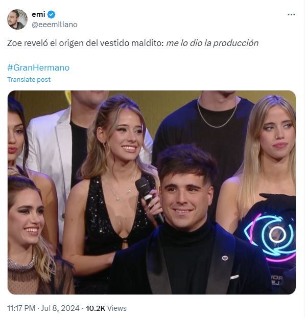 La historia del vestido maldito que eliminó a cuatro participantes de Gran Hermano