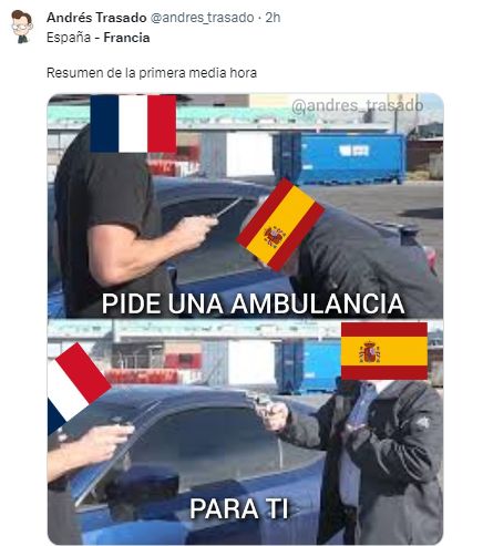 Los memes de la eliminación de Francia