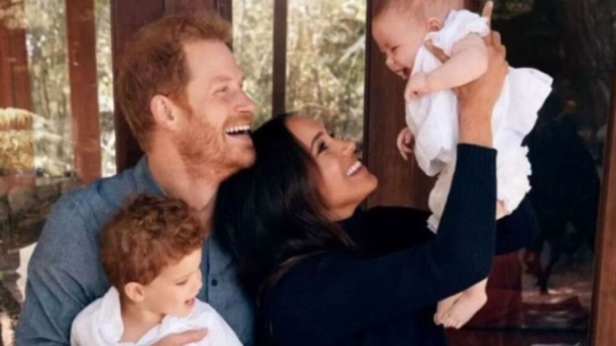 Meghan Markle, el Príncipe Harry e hijos 