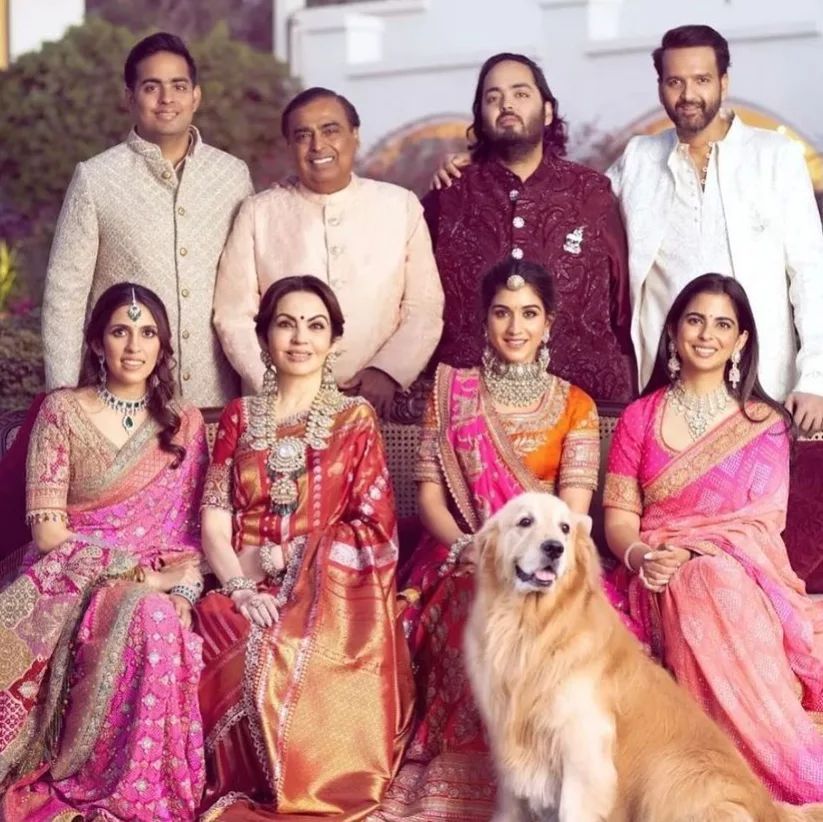 Anant Ambani y Radhika Merchant. 