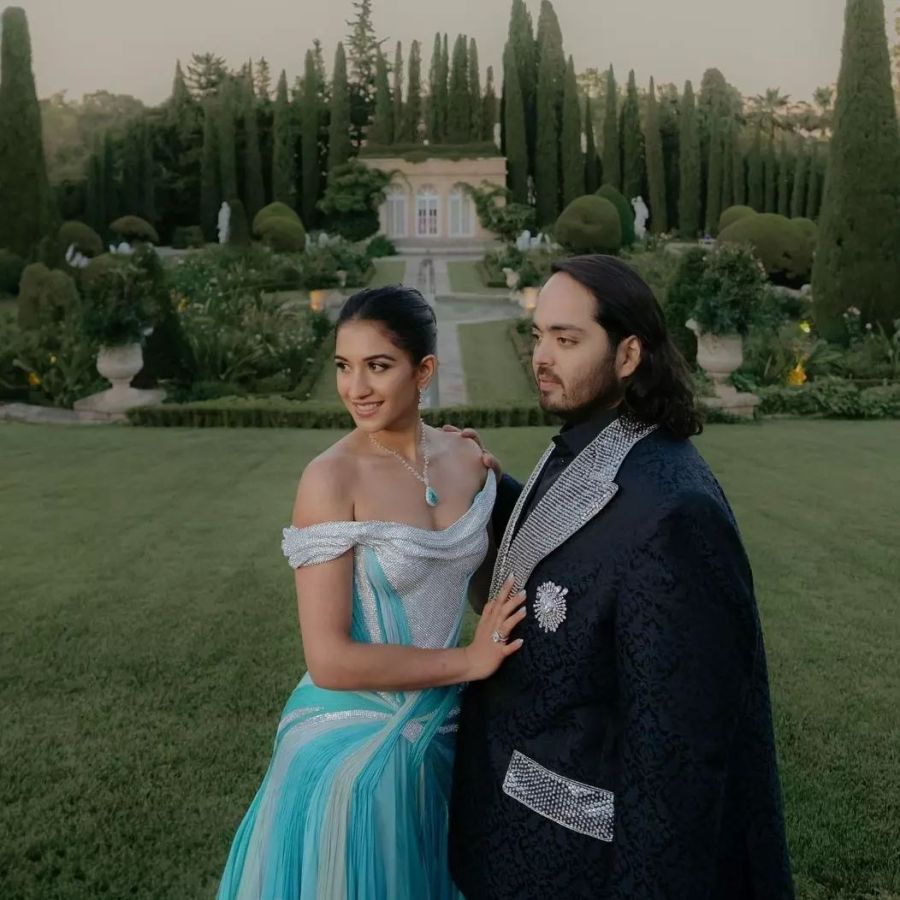 Anant Ambani y Radhika Merchant. 