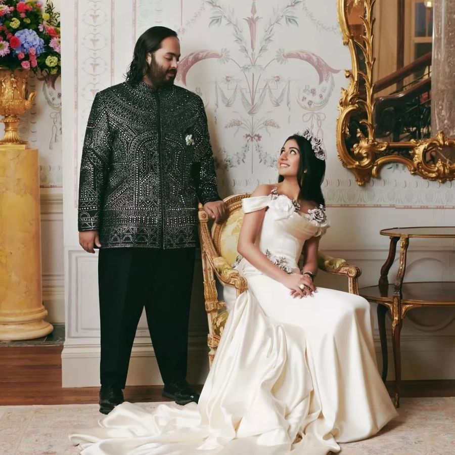 Anant Ambani y Radhika Merchant. 