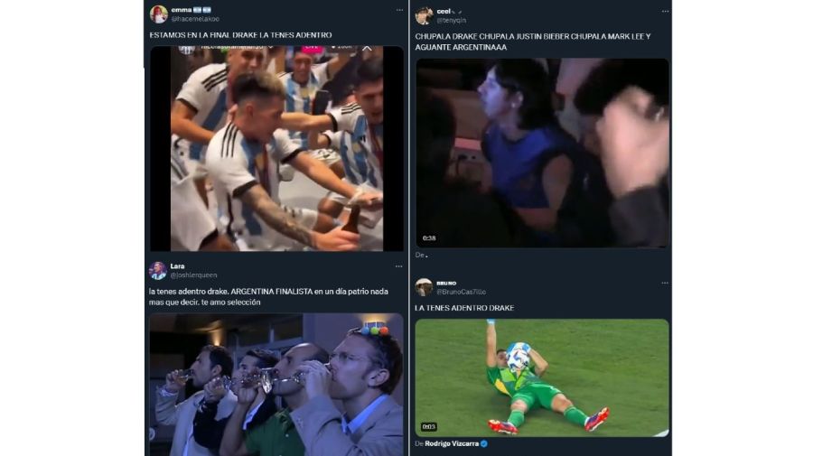 Memes Drake perdio apuesta contra Argentina