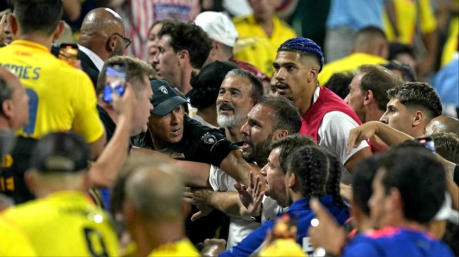 uruguay colombia copa america pelea 1 g_20240711