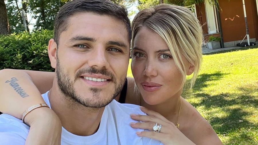 Wanda Nara y Mauro Icardi