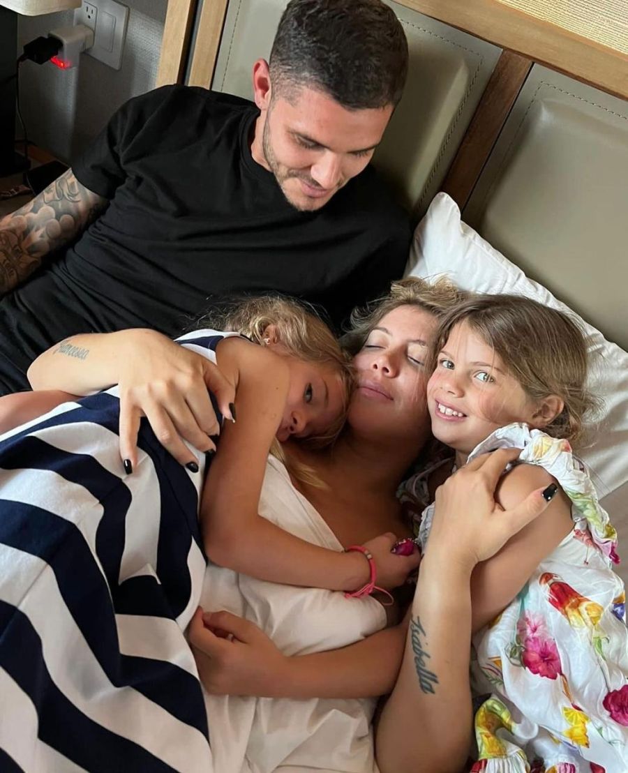 Wanda Nara y Mauro Icardi