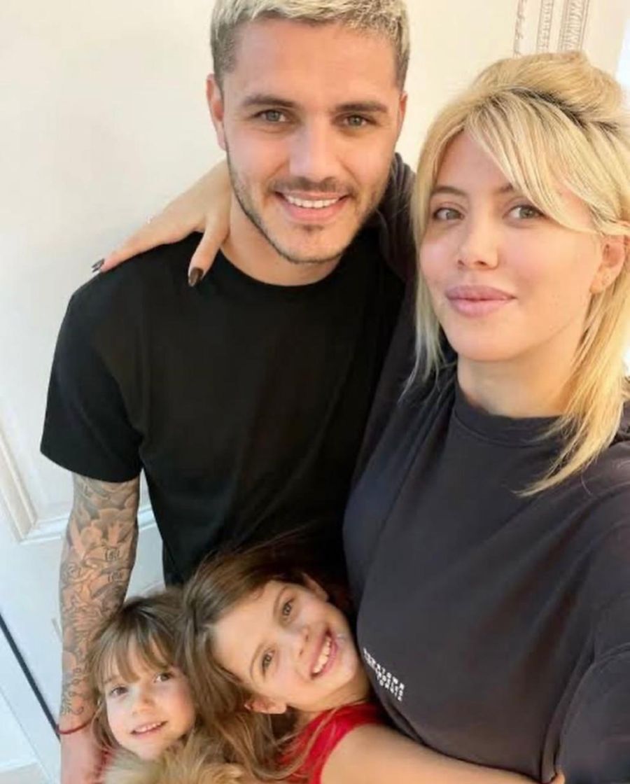 Wanda Nara y Mauro Icardi