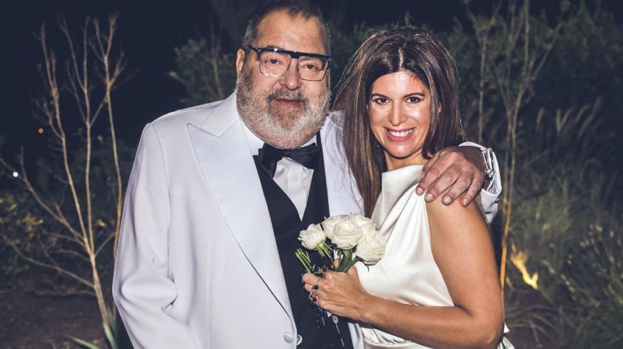 Casamiento de Jorge Lanata y Elba Marcovecchio