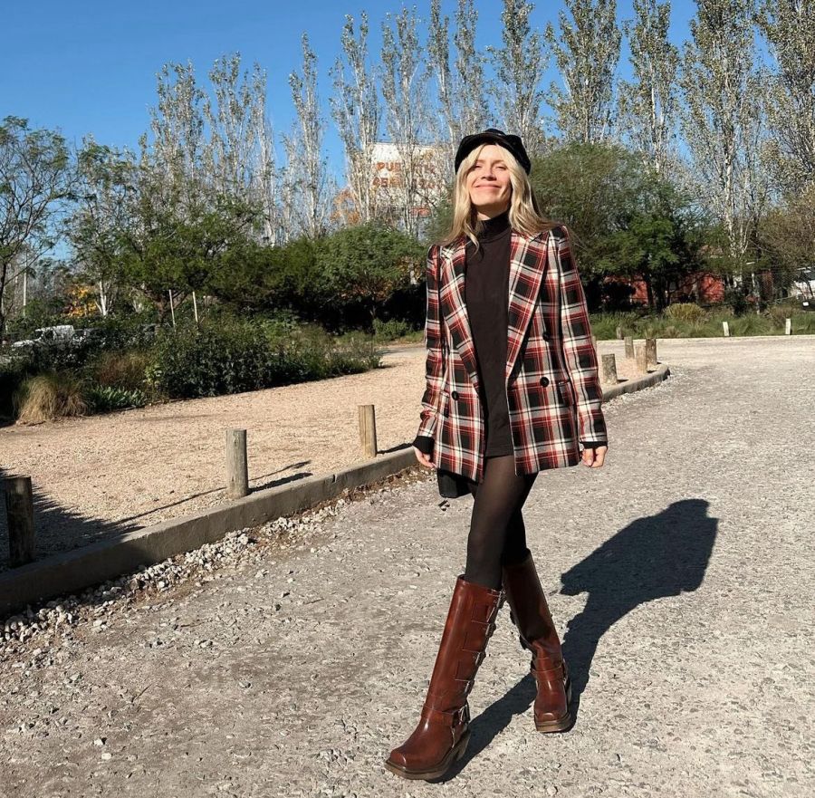 Laurita Fernández tiene el look perfecto para este invierno