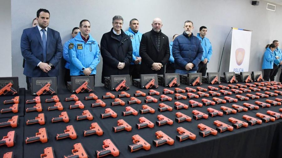 Pistolas BYRNA para la Policía de la ciudad de Buenos Aires