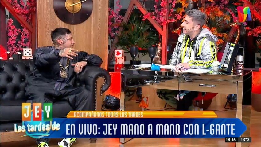 L-Gante y Jey Mammón en Net TV 1