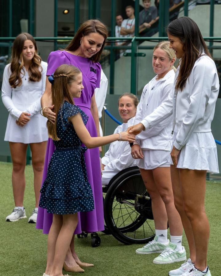 Kate Middleton reaparece en Wimbledon 