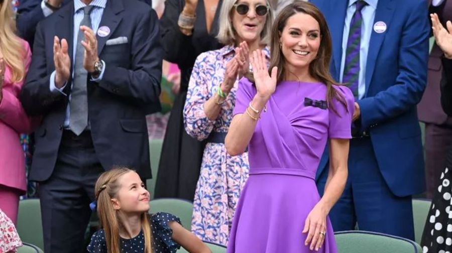 Kate Middleton y su hija Charlotte