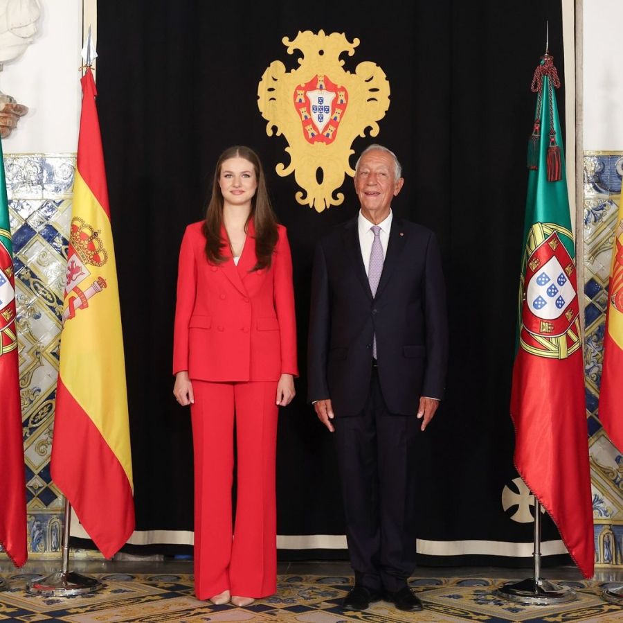 La princesa Leonor en Portugal 