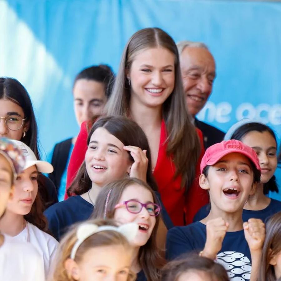 La princesa Leonor en Portugal 