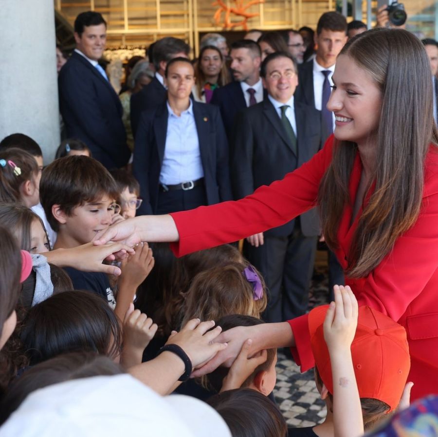 La princesa Leonor en Portugal 