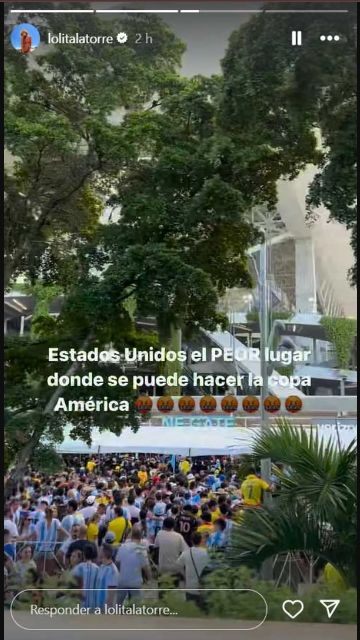 Así vivo la entrada al estadio Lola Latorre