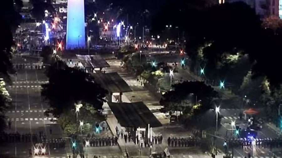 Incidentes en el Obelisco