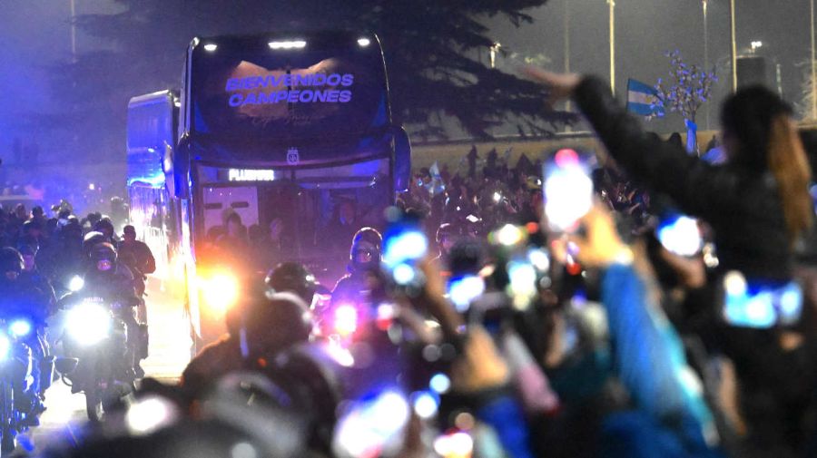 La selección argentina de fútbol en Ezeiza, Buenos Aires, Argentina 20240715