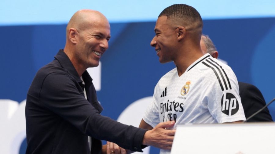 Mbappé y Zidane