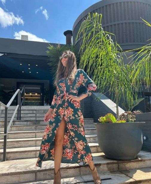 Pampita se adelanta a la tendencia del 2025 con este vestido que arrasará la próxima temporada