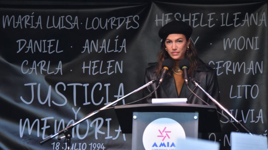 Acto del 30 aniversario del atentado a la sede de AMIA