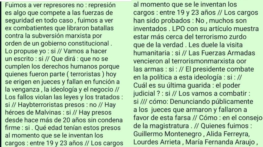 Polémica por la visita de diputados libertarios a represores en la cárcel de Ezeiza 20240718