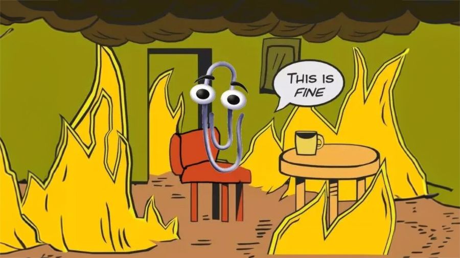 Memes por la falla de Microsoft