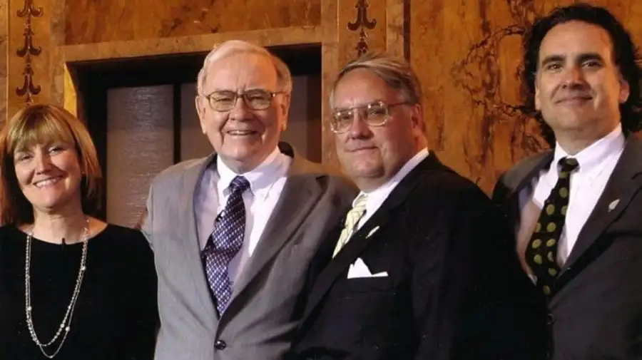 Warren Buffett e hijos