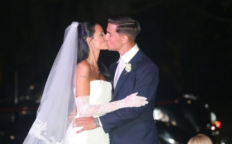 Oriana Sabatini y Paulo Dybala