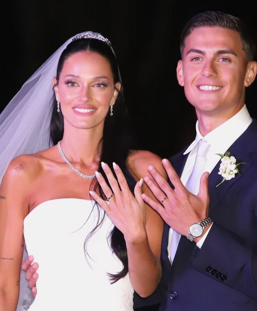 Oriana Sabatini y Paulo Dybala