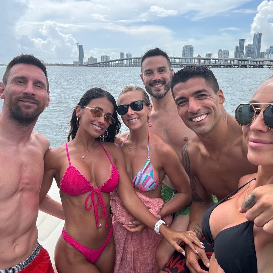 Antonela Roccuzzo y Lionel Messi disfrutan de sus vacaciones en un yate de lujo