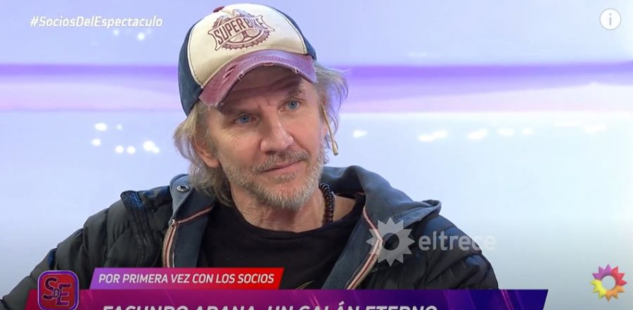 Facundo Arana en Socios del espectáculo (Captura: El Trece)