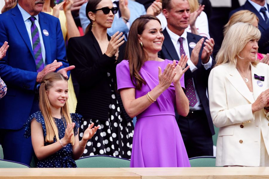 Kate Middleton en el torneo de Wimbledon 