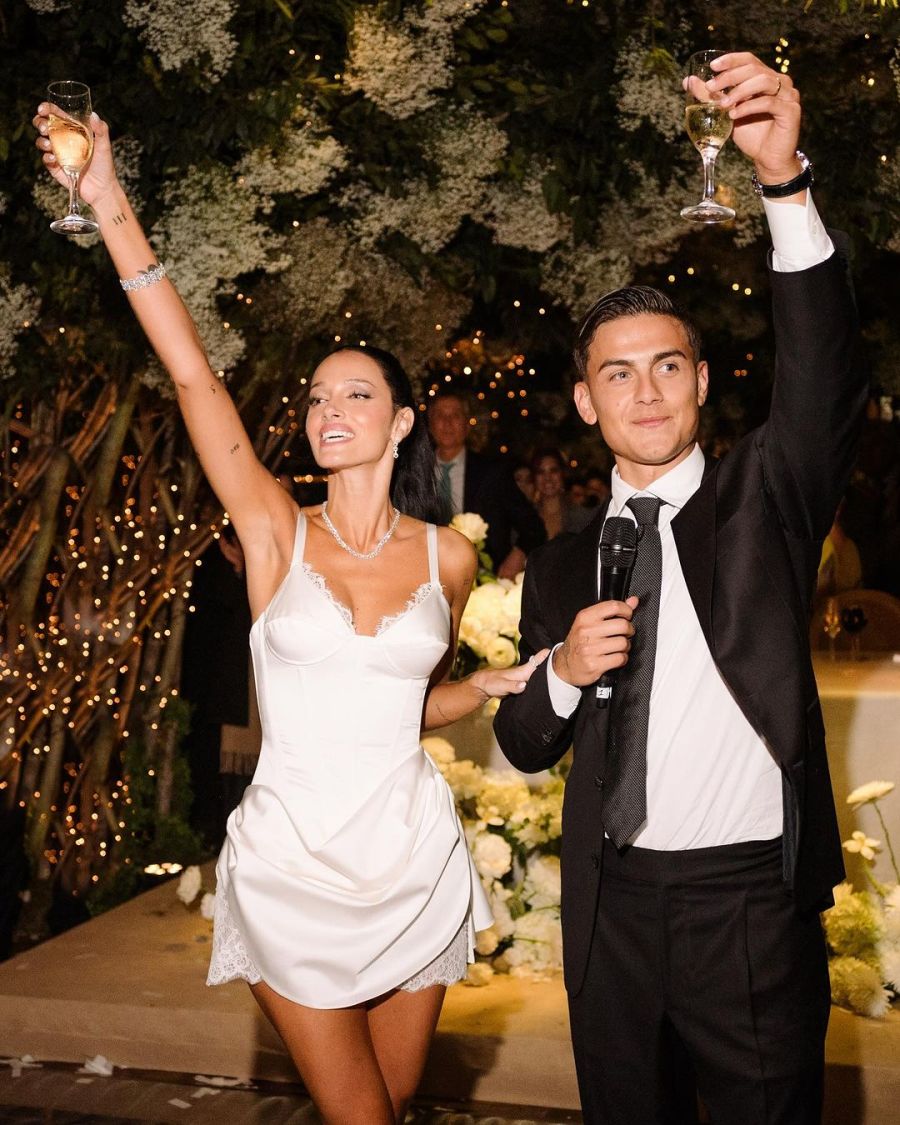 La romántica publicación de Paulo Dybala con Oriana Sabatini después de su boda