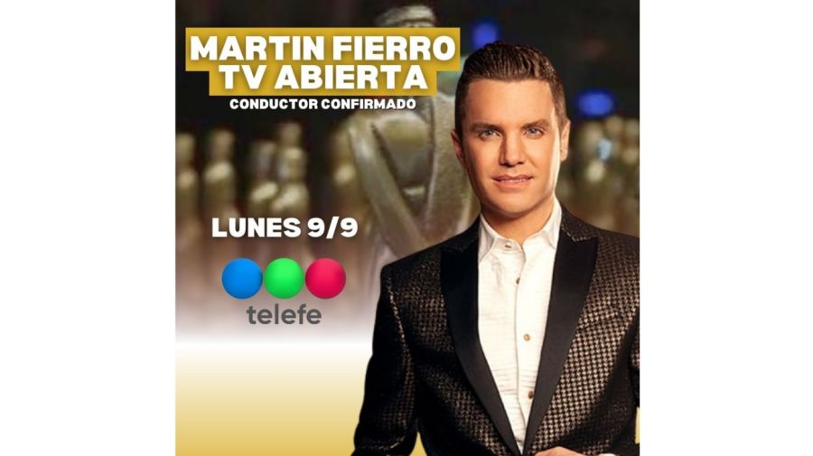 Santiago del Moro conducirá los Martín Fierro de Televisión Abierta