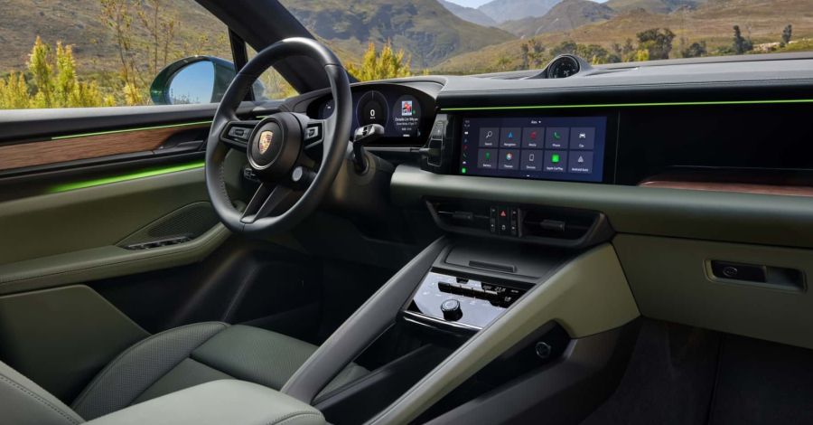 Interior del Porsche Macan 4S