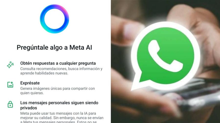 Meta AI y WhatsApp 20240725