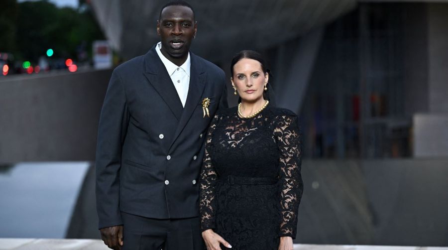 Omar Sy y su esposa Helene