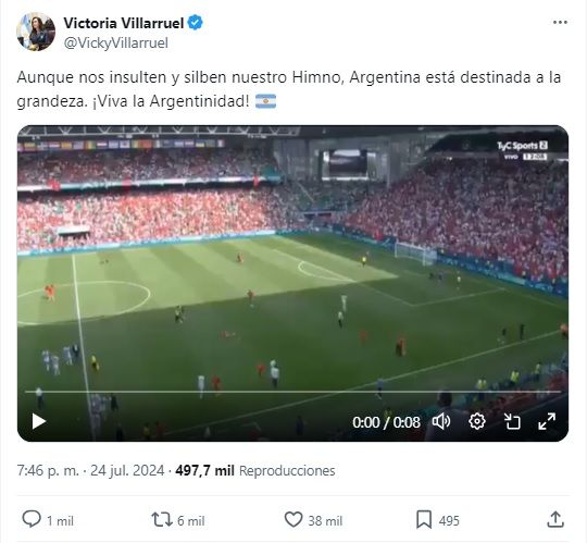 Victoria Villarruel 20240724