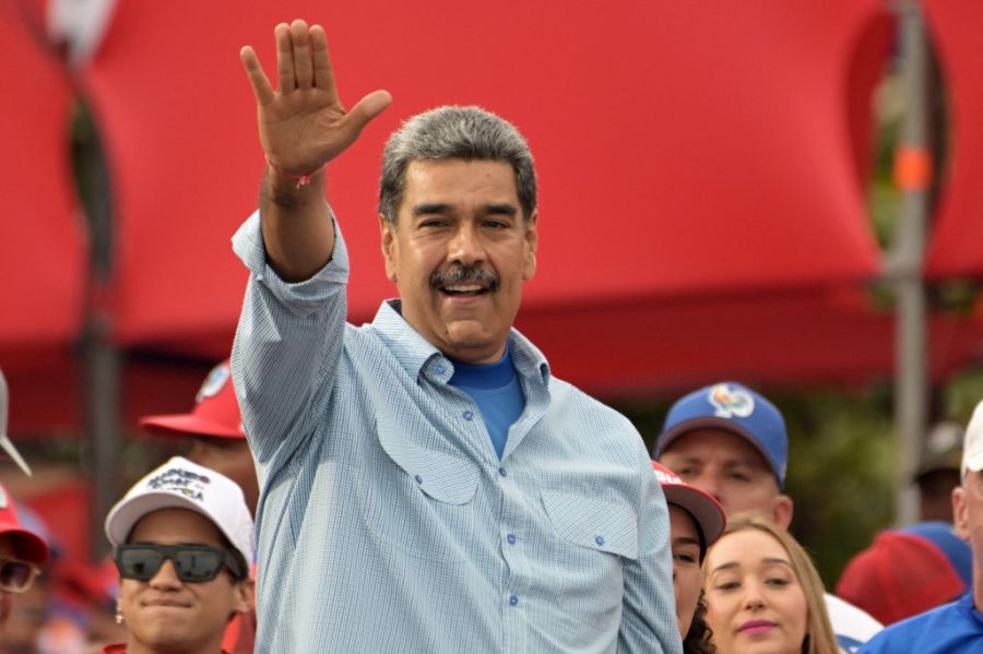 Cierre de campaña de Nicolás Maduro en Venezuela