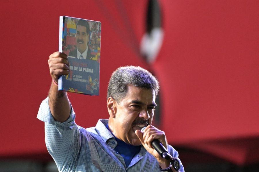 Cierre de campaña de Nicolás Maduro en Venezuela