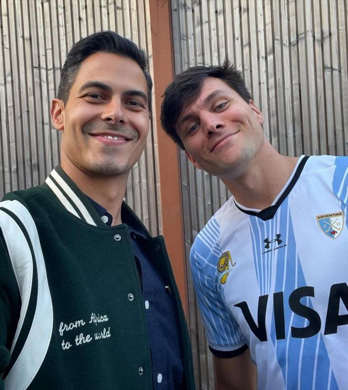 Nicolás Keenan y Rob Jetten