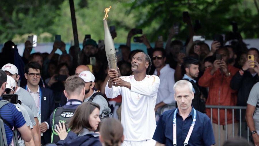 Snoop Dogg antorcha Juegos Olimpicos de Paris 2024