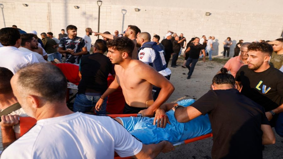 20240727 Ataque con misiles a una cancha de fútbol en Golan