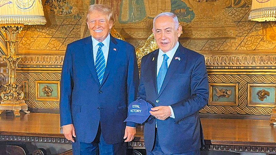 Donald Trump y Netanyahu