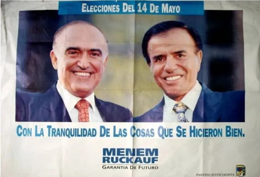 Menem y Ruckauf