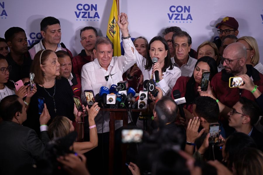 Venezuelans Vote In Presidential Election