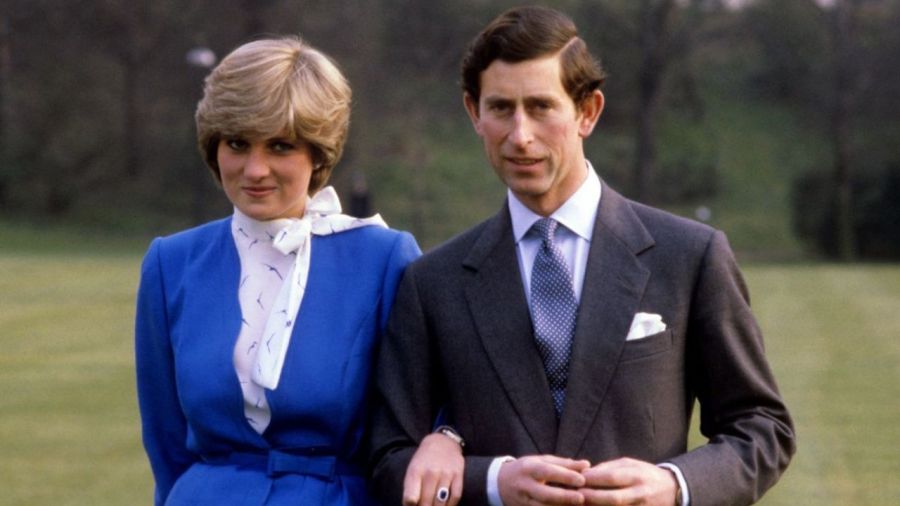 Lady Di y rey Carlos III